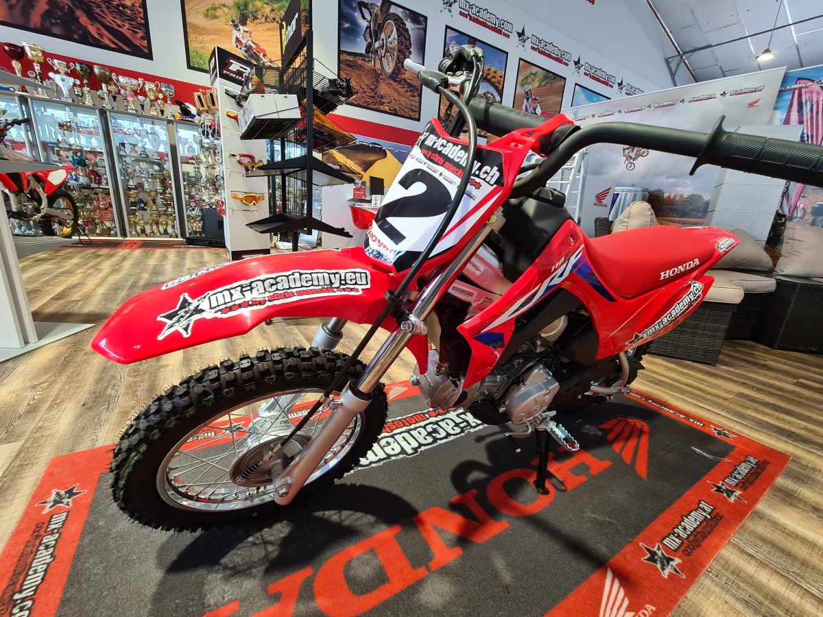 Honda CRF110F als einfach zu fahrendes Motocross-Motorrad für Kinder